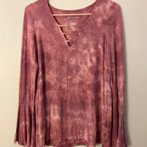 American Eagle Soft & Sexy Tie Dye Shirt